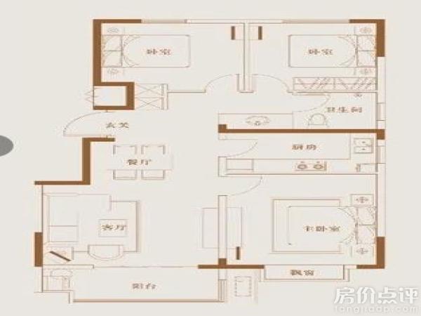 户型图-璟仕府102㎡